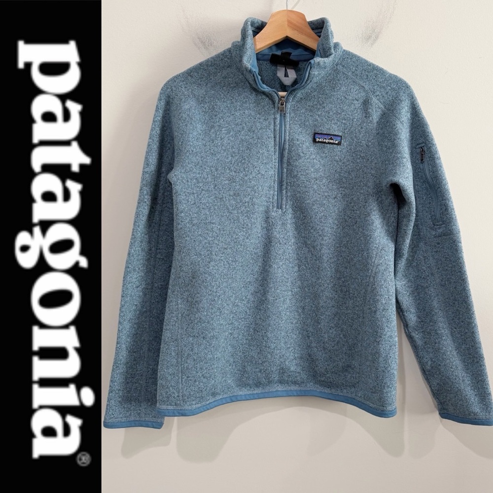 PATAGONIA Women's Better Sweater 1/4-Zip Fleece Size Medium Outdoor Gorpcore